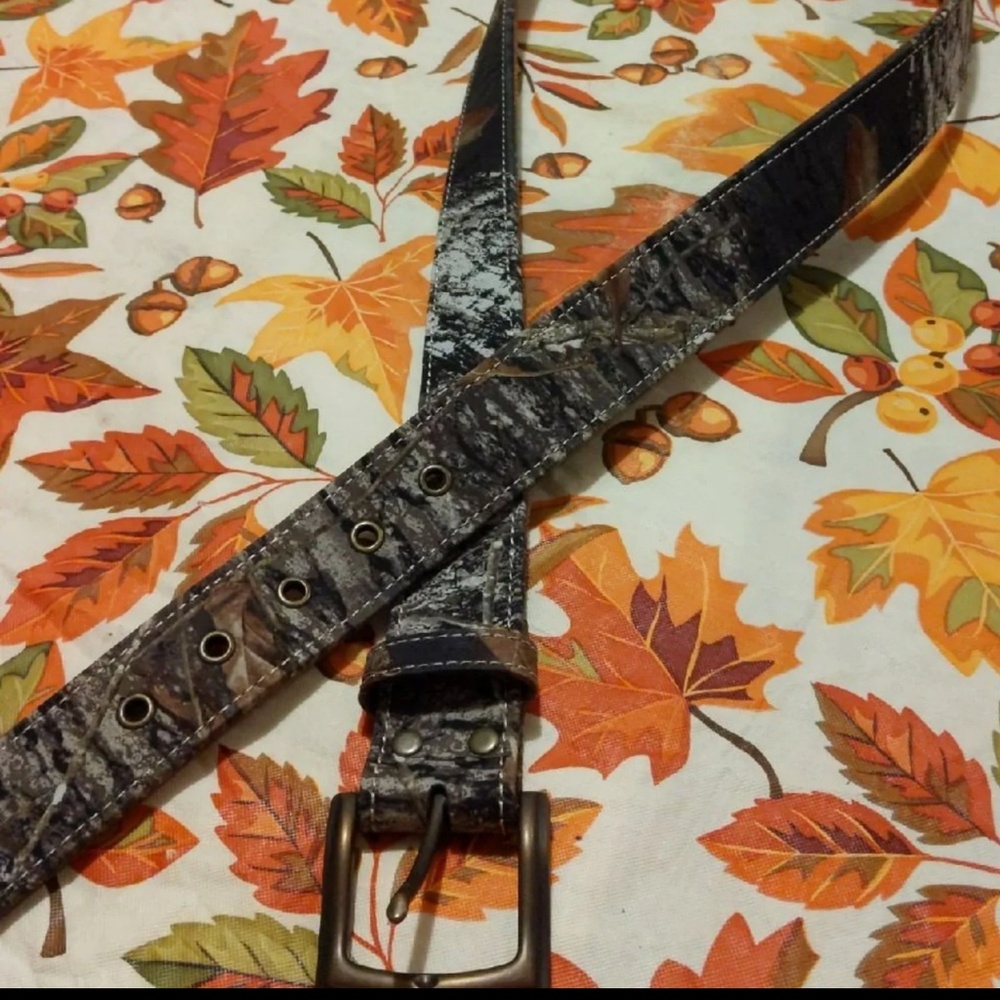 Mens camo belt